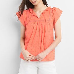 GAP Smock Top with neck tie, XS